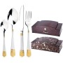 Набор столовых приборов в сундуке на 72 предмета Miller House MH-5992