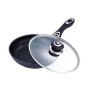 Сковорода з кришкою 26 см Wellberg WB-2268-BK