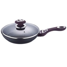 Сковорода з кришкою 28 см Wellberg WB-2269-BK