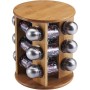 Набор для специй Renberg Relish 12 емкостей и бамбуковая подставка RB-4251