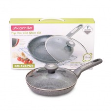 Сковорода покрытие гранит 20 см Kamille 4269GR