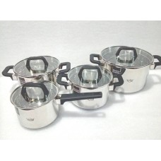 Набор кастрюль 8 предметов Herzog 26-247-007 Krauff