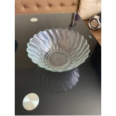 Салатник прозорий скляний 21,5 см