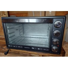 Духовка электрическая Liberton LEO-651 Graphite с конвекцией грилем и подсветкой 65 литров