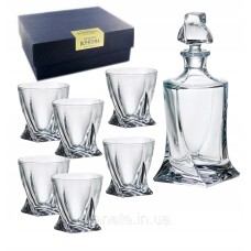 Набір для віскі Bohemia Quadro 7 предметів