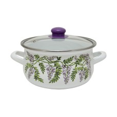 Кастрюля эмалированная INFINITY Аркадия 4.8 литра