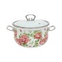 Кастрюля эмалированная INFINITY Троянда 2.1 литра