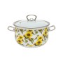 Кастрюля эмалированная INFINITY Подсолнух 6.5 литра 6510168