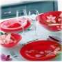 Сервіз столовий 46 предметів Luminarc Red Orchis N4828