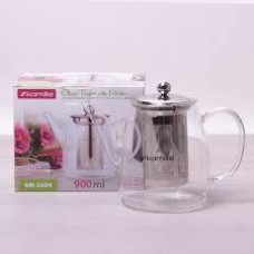 Заварник 900мл со съемным ситечком Kamille KM-1604