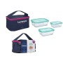 Набор емкостей для еды с сумкой 3 предмета Luminarс Keep'n'box Р6634