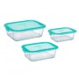 Набор емкостей для еды с сумкой 3 предмета Luminarс Keep'n'box Р6634