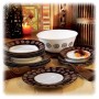 Сервіз Luminarc Sirocco Brown 19 предметів (N4867)
