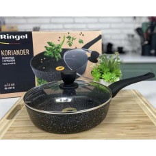 Сковорода глубокая RINGEL Koriander 24 см RG-1107-24 с крышкой