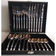 Набор столовых приборов в подарочном кейсе Krauff 29-178-036 - 24 предмета