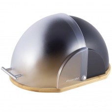 Хлібниця Kamille 36.5х26.5х19см Чорна KM-1100