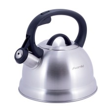 Чайник Kamille 1,8 литра из нержавеющей стали со свистком для индукции и газа KM-1081