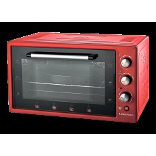 Духовка  электрическая 48 литров с конвекцией Liberton LEO-482 Red