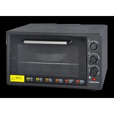 Духовка  электрическая 55 литров с конвекцией Liberton LEO-550 Black