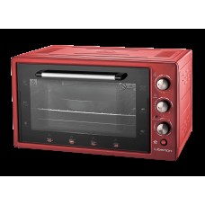 Духовка  электрическая 55 литров с конвекцией, грилем  Liberton LEO-551 Red