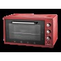 Духовка  электрическая 55 литров с конвекцией, грилем  Liberton LEO-551 Red