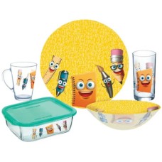 Дитячий набір 5 предметів Luminarc Stationery P7866