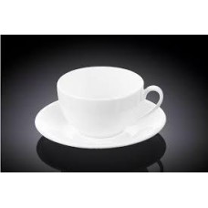 Кавова чашка з блюдцем Wilmax WL-993188/AB 120 мл