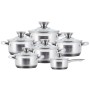 Набір кухонного посуду Ofenbach 12 предметів з нержавіючої сталі KM-100001