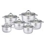 Набор посуды HAGEN RINGEL 12 предметов из нержавеющей стали RG-6005