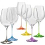 Бокалы для вина 350мл/6шт Bohemia Rainbow