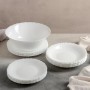 Сервиз  столовый 26 предметов Arcopal Feston White  (L5300)