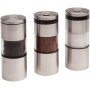 Набор для специй ДНО-МАГНИТ  ( перцемолка) Kamille Anthurium 3 предмета KM-7027