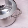 Набор кастрюль с пароваркой Kamille 7 предметов (2.9л, 3.9л, 6.5л) KM-4502S