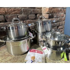 Набір кухонного посуду Kamille KM-5638s 12 пр.