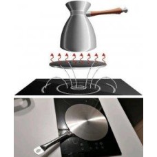 Адаптер для индукционной плиты Kamille 23,5см из нержавеющей стали KM-5653