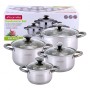 Набор кастрюль Kamille KM-4927 - 8 предметов