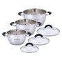 Набор кастрюль 6 предметов Kamille KM-5754