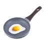 Сковорода Kamille 30см с антипригарным покрытием Grey marble из алюминия для индукции и газа KM-4115