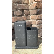 Підставка для ножів Ofenbach Чорна 21,5см KM-100202