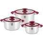 Набор посуды 1.6 л+3.2 л+4.2 л  Ringel IQ Be Tasty 6 предметов (IQ-6042)