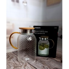 Глечик з бамбуковою кришкою 1500 мл Ardesto Dew AR2615PG