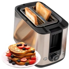 Тостер Ardesto T-K200/800Вт/разморозка/подогрев/ автоотключение/7 степеней обжарки/нерж. сталь (T-K200)