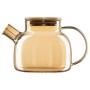 Заварник Ardesto Golden Moon, 1000 мл, боросилікатне скло, бамбук AR3010GBG