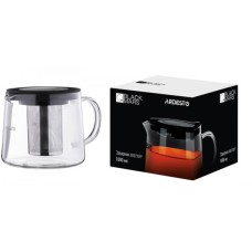 Чайник на 1 літр Ardesto Black Mars (AR0710FP)