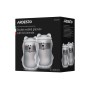 Набір склянок з кришками 2 шт ARDESTO Animals з подвійними стінками, 300 мл, т AR2630AB