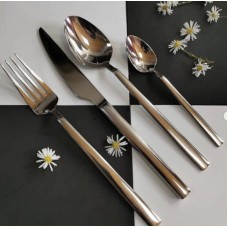 Набор столовых приборов 24пр. Ardesto Black Mars Bergmann AR0724BES