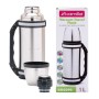 Термос Kamille 1000ml з нержавіючої сталі з ручкою та ремінцем KM-2090