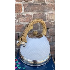 Чайник Ofenbach 2.7л з нержавіючої сталі зі свистком та ручкою soft touch