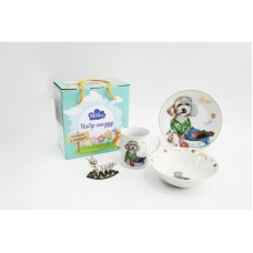 Набір дитячого посуду HAPPY MILIKA 3 предмети M0690-TH5778