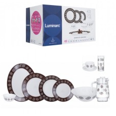 Сервиз столовый 46пр Luminarc Sirocco Brown N4866